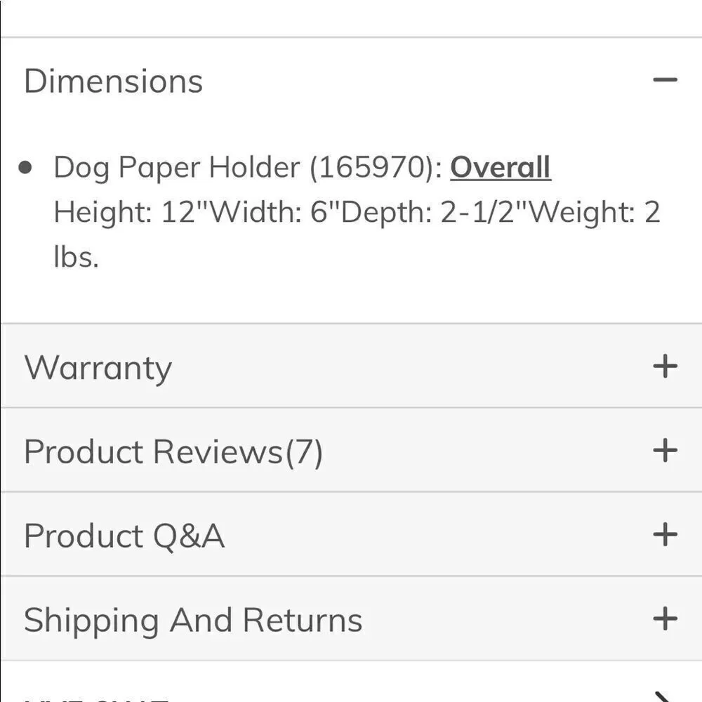 WEENIE DOG Paper Holder!!!